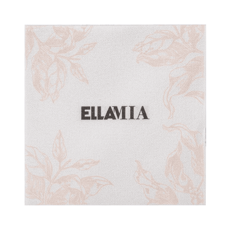 25x25 Full tryckt engångs servetter Airlaid Eco -servetter Resistenta SJ1203